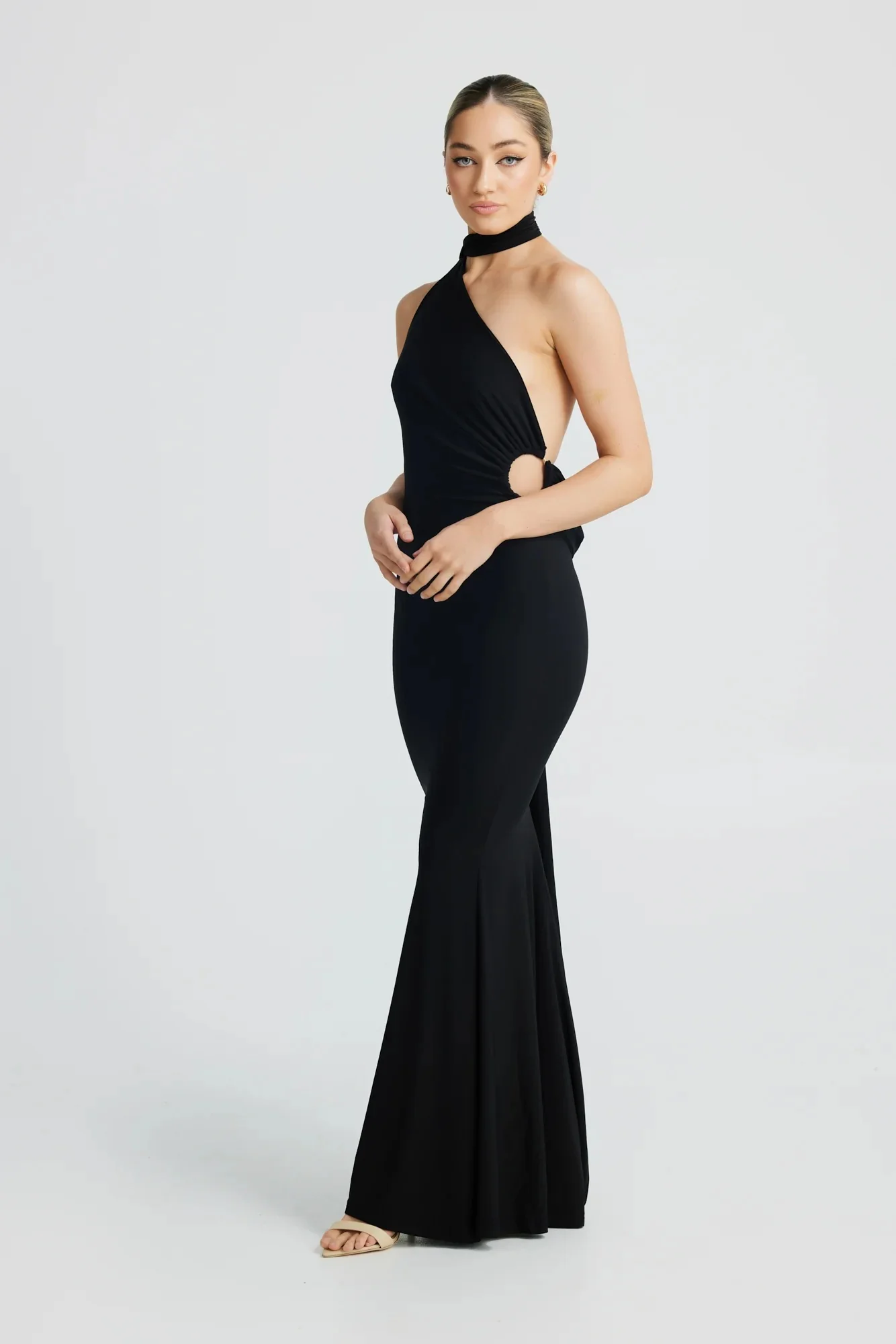 Sofia Gown - Black - Image 7