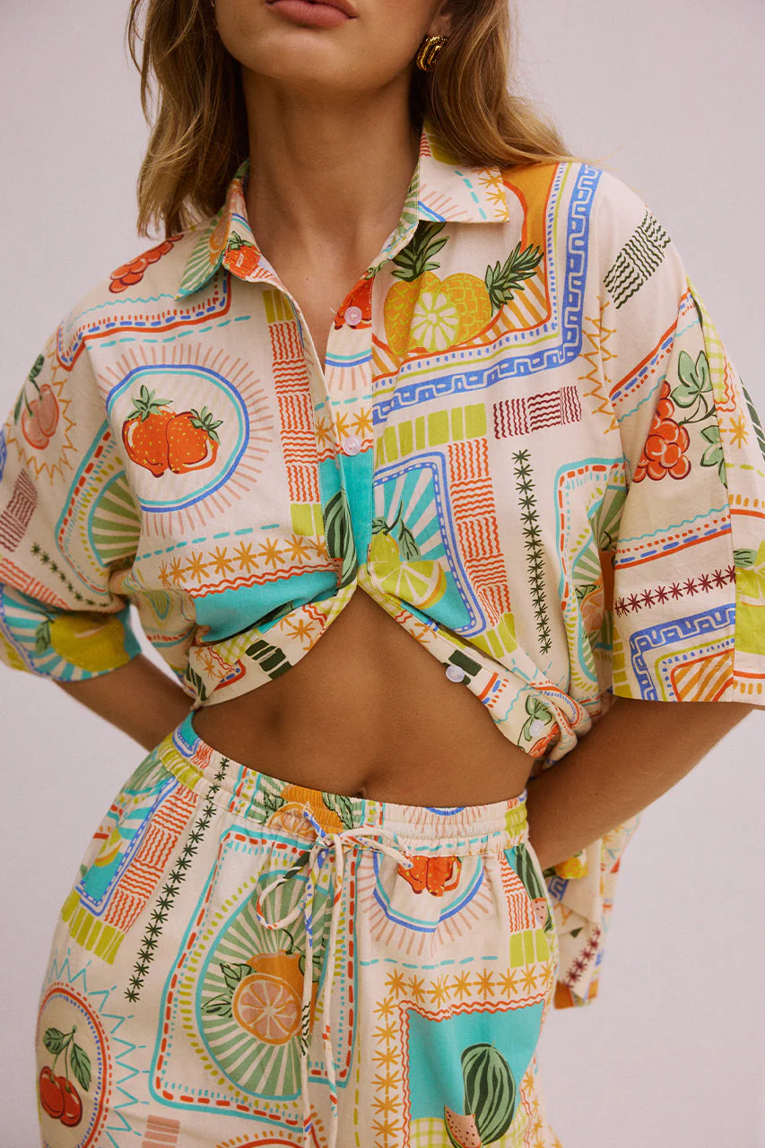 Solah Shirt - Agata Print - Image 3