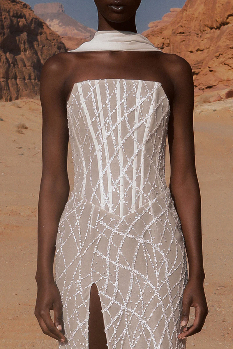 Sonia Gown - White - Image 5