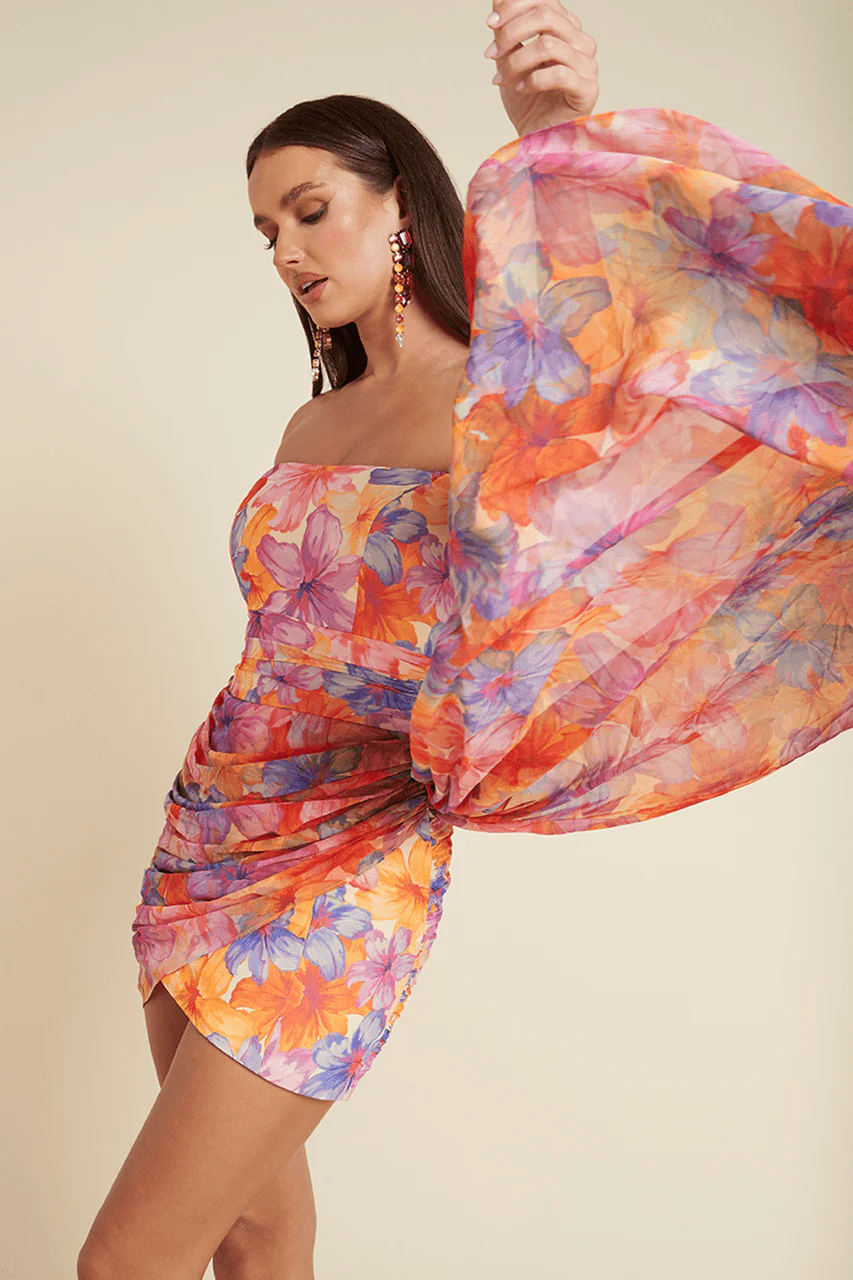 Splenda Sash Dress - Floral - Image 7