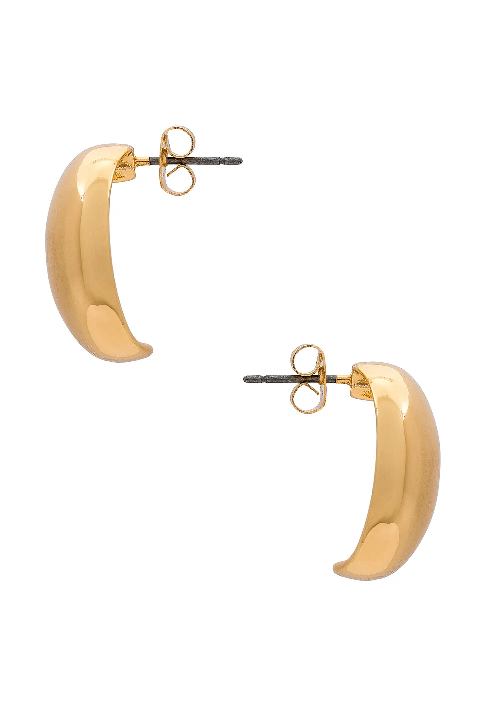 Minimal Square Stud Earrings - Image 2