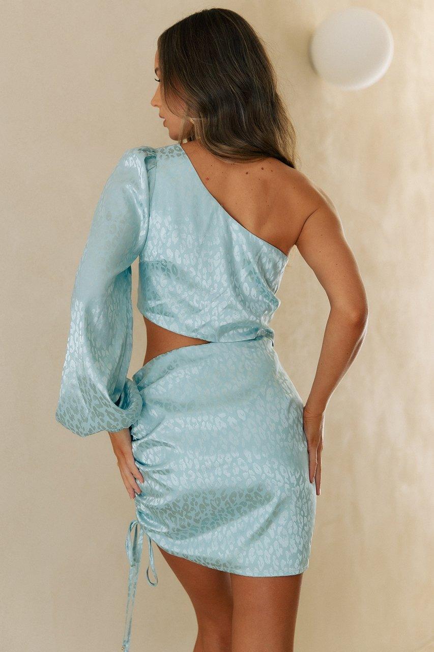 Stella Mini Dress - Mint - Image 4