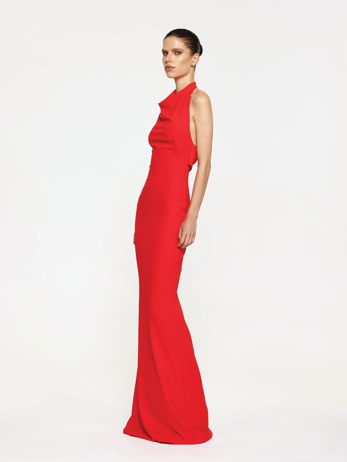 Sydney Gown - Cherry Red - Image 4