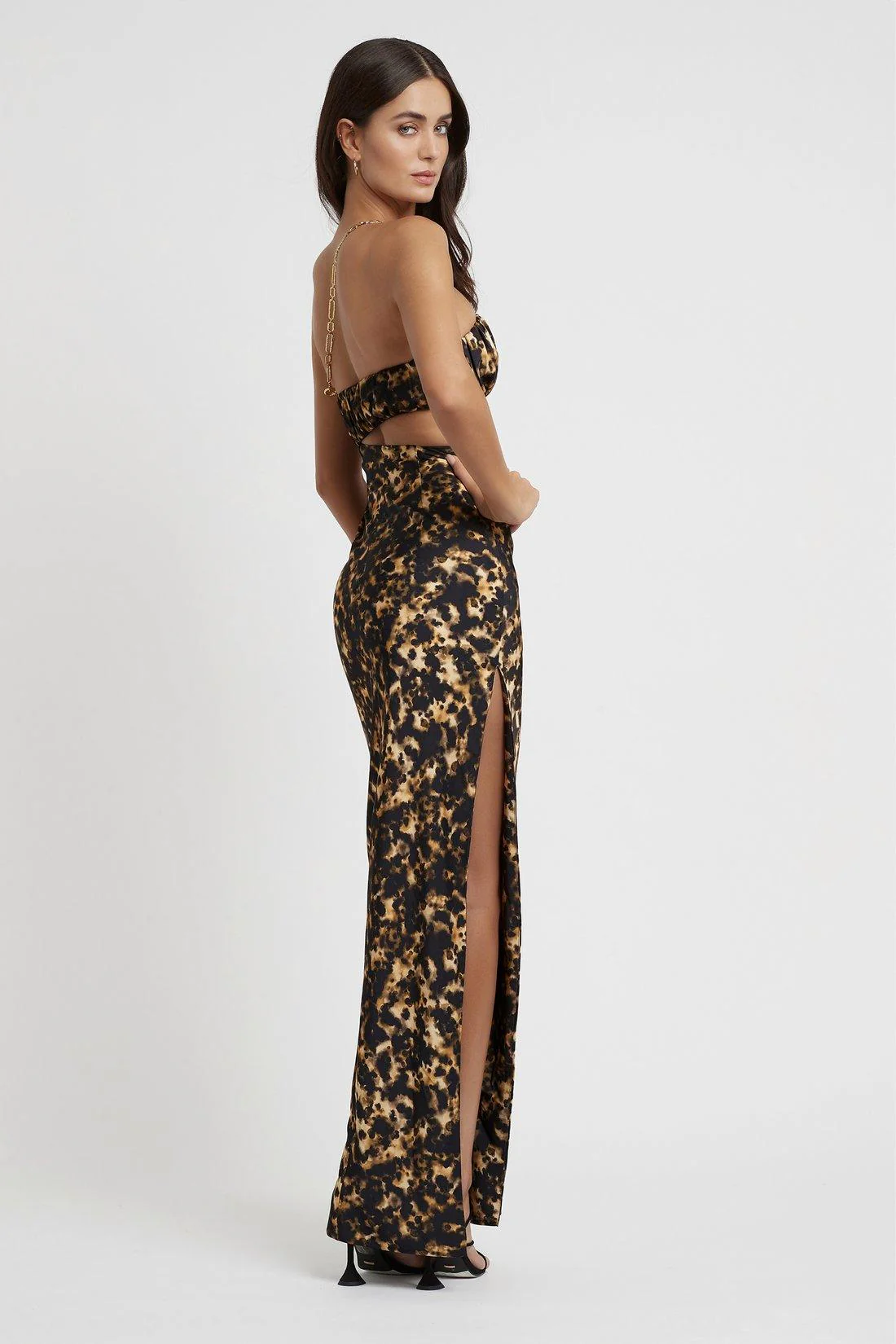 Talia Dress - Honey Ink Print - Image 3