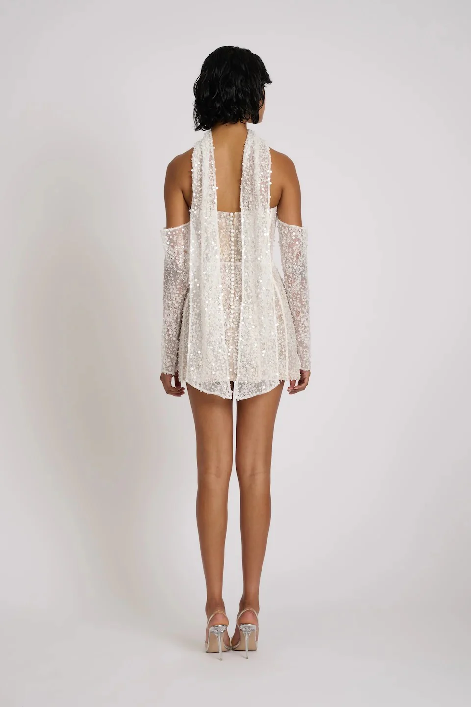 Taline Dress - White - Image 2