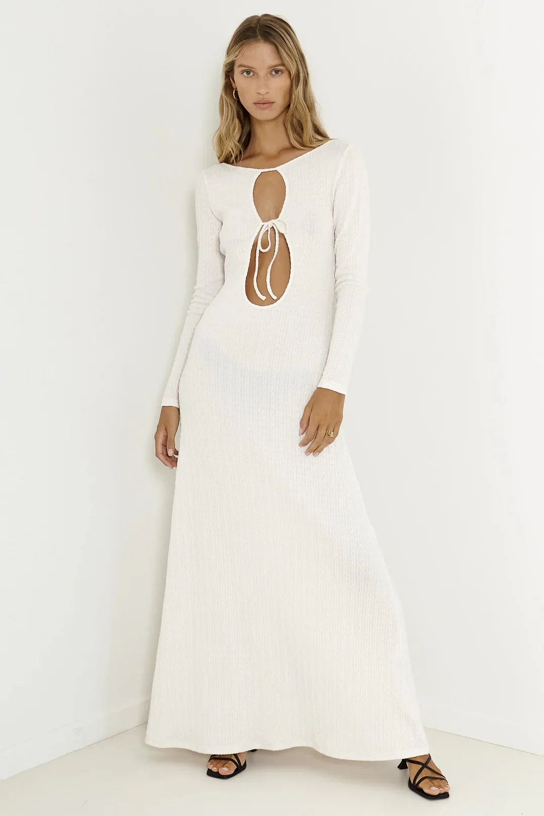 Tallulah Maxi Dress - White - Image 2