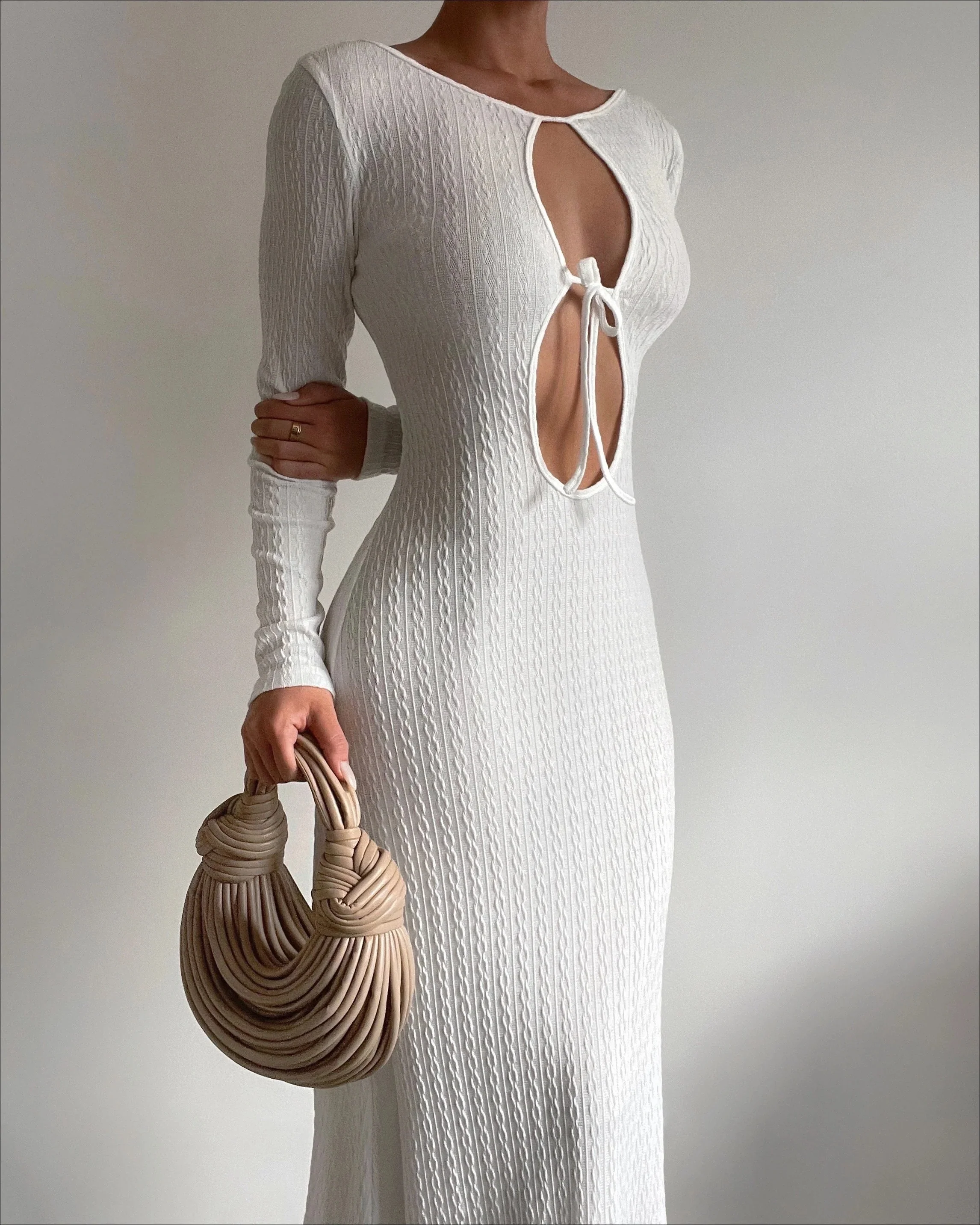 Tallulah Maxi Dress - White - Image 8