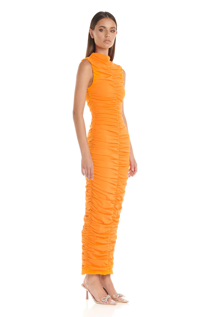 Tenille Dress - Orange - Image 12