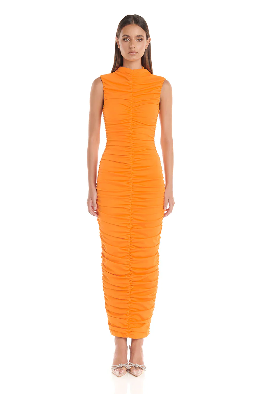 Tenille Dress - Orange - Image 4