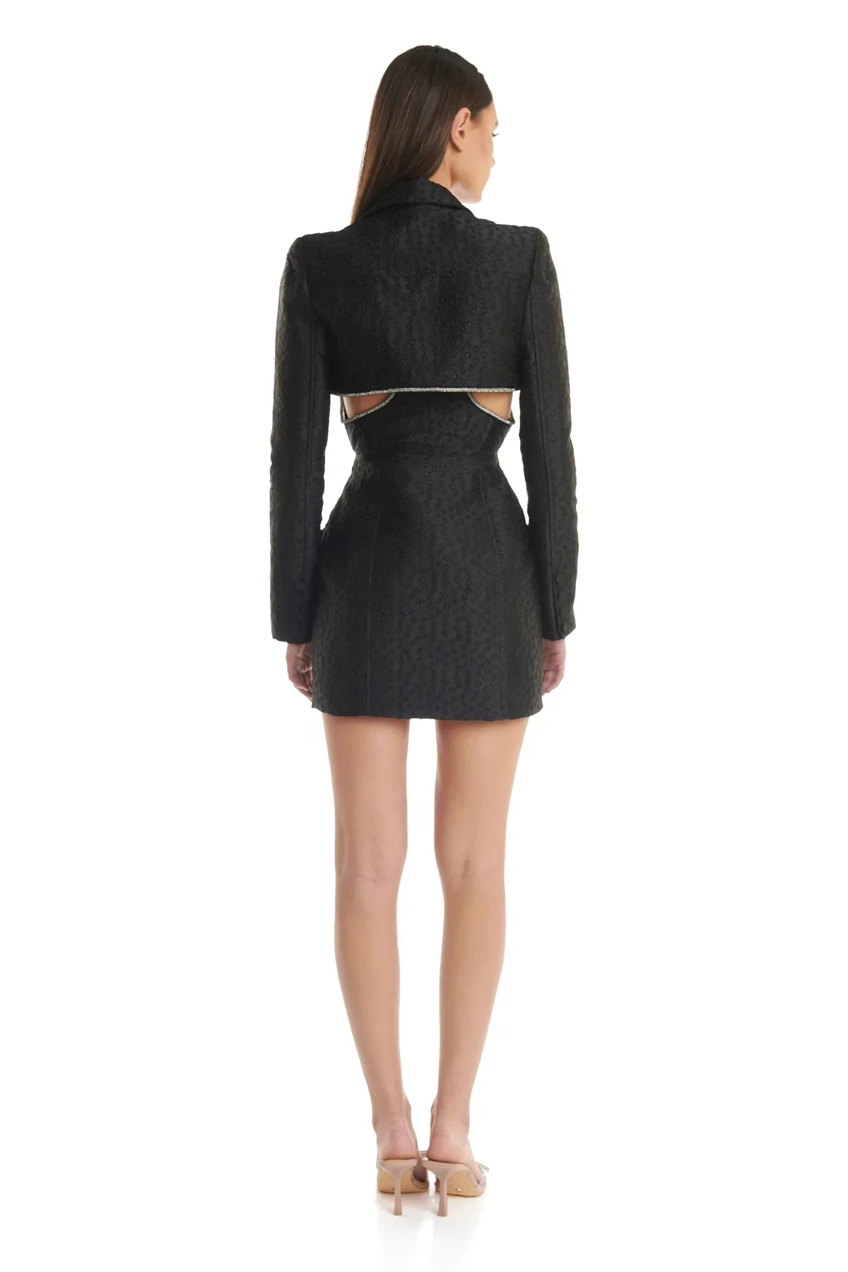 Teri Blazer Dress - Black - Image 2