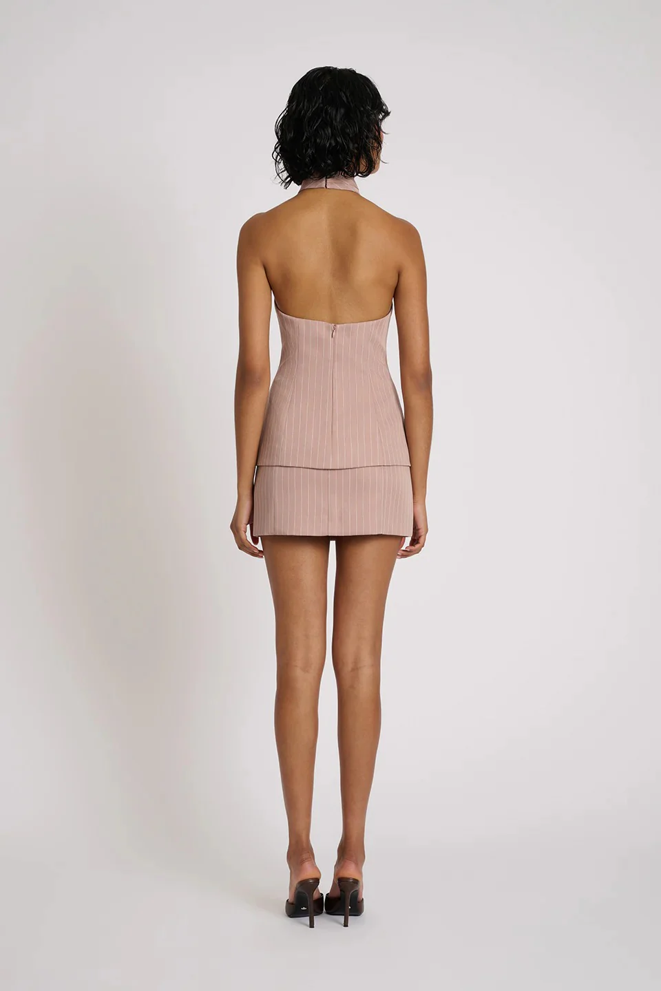 Theo Top - Blush Pinstripe - Image 2