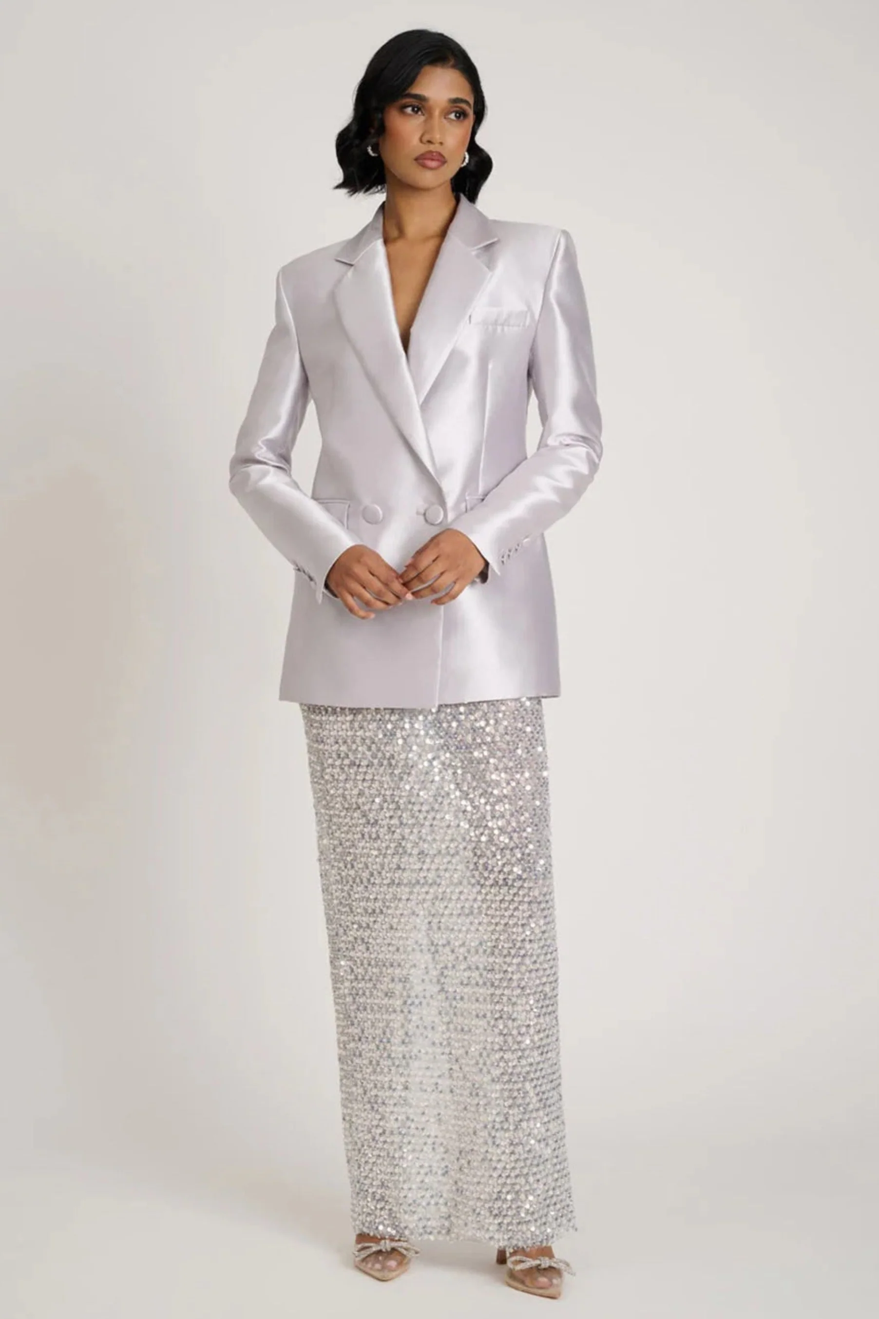 Tillie Blazer - Silver - Image 2