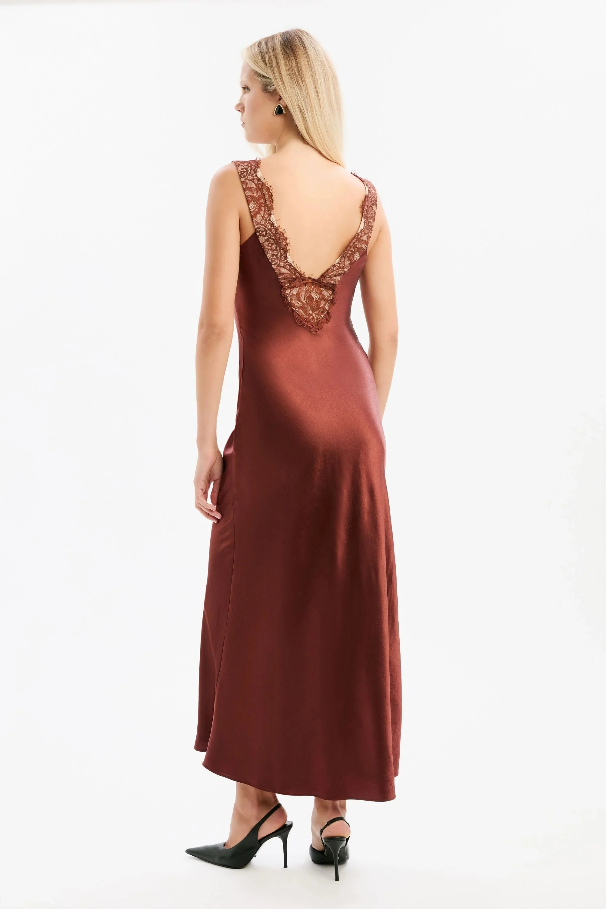 Torie Dress - Brick - Image 3