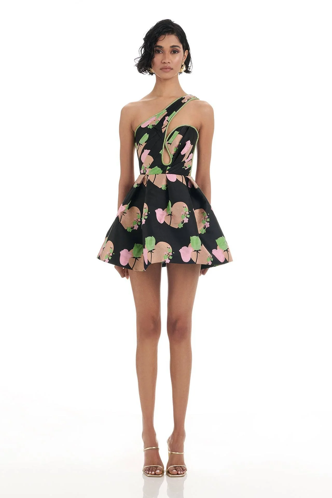 Trina Dress - Black Print - Image 7