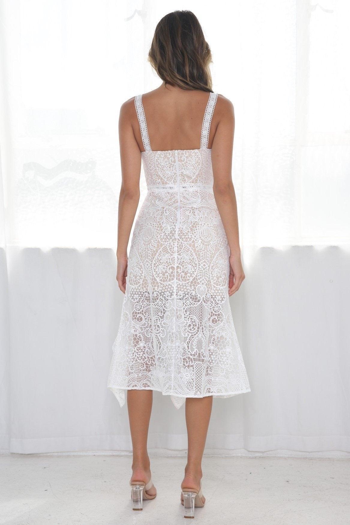 Trinity Dress - Ivory/Nude - Image 6