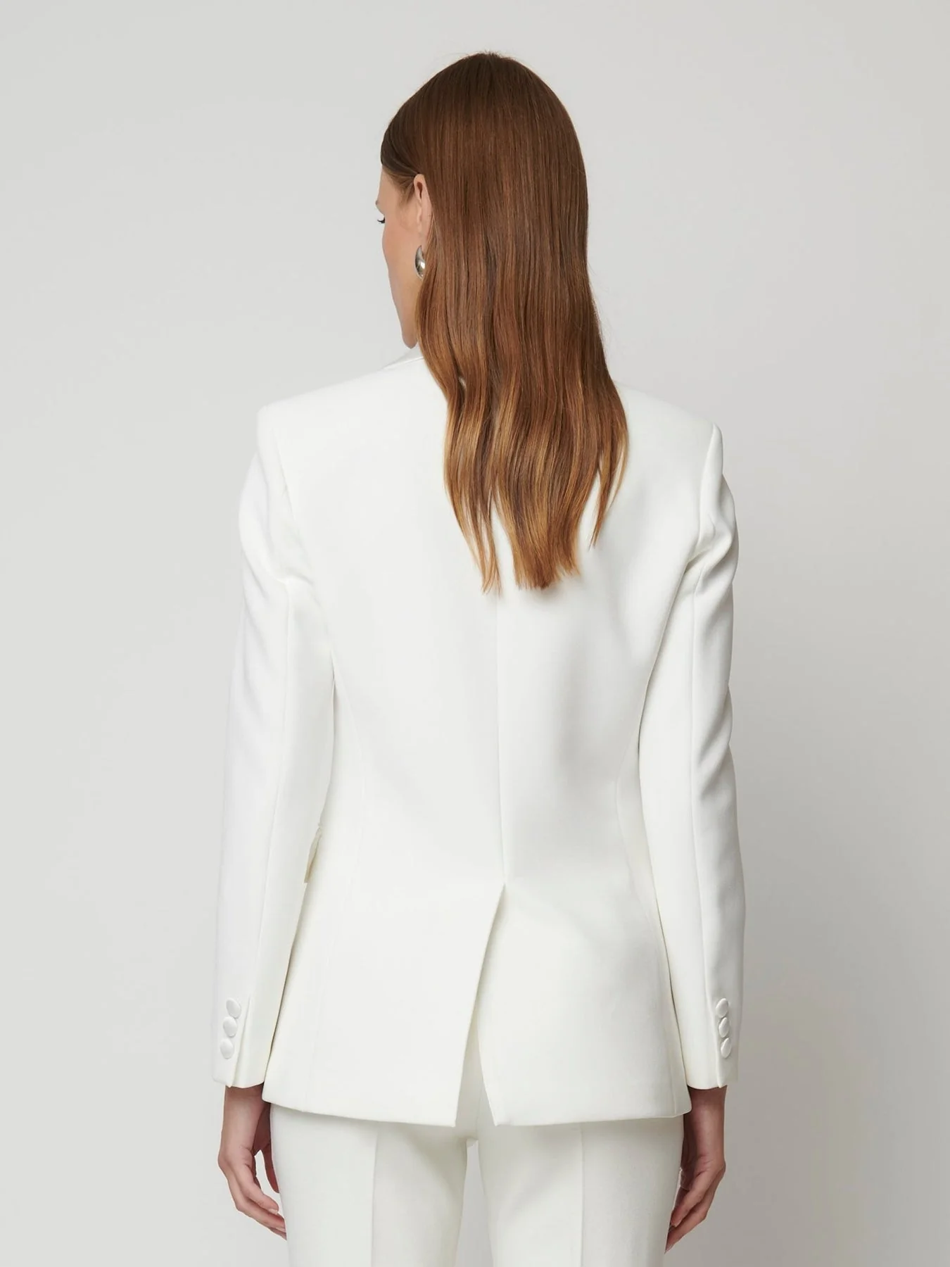 Tuxedo Blazer - Off White - Image 4