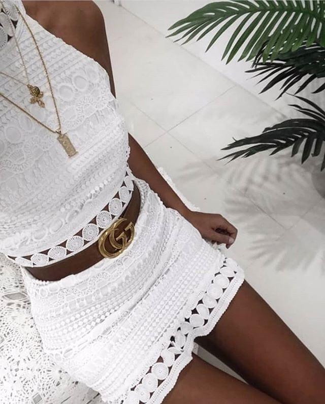 Rivers Dress - White - Image 3