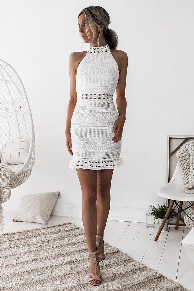Rivers Dress - White - Image 4