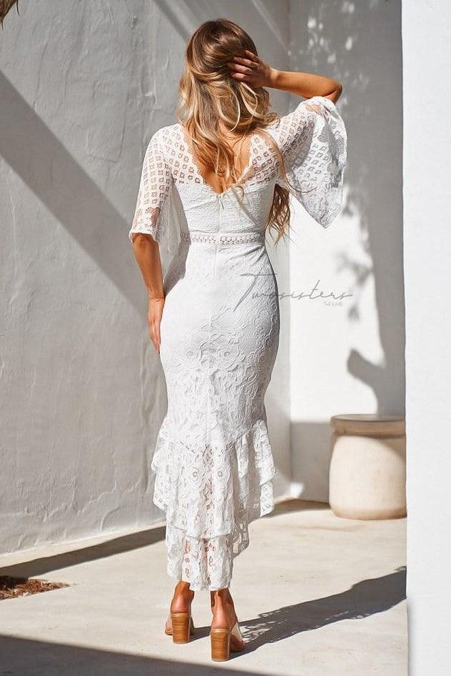Reyna Dress - White - Image 4