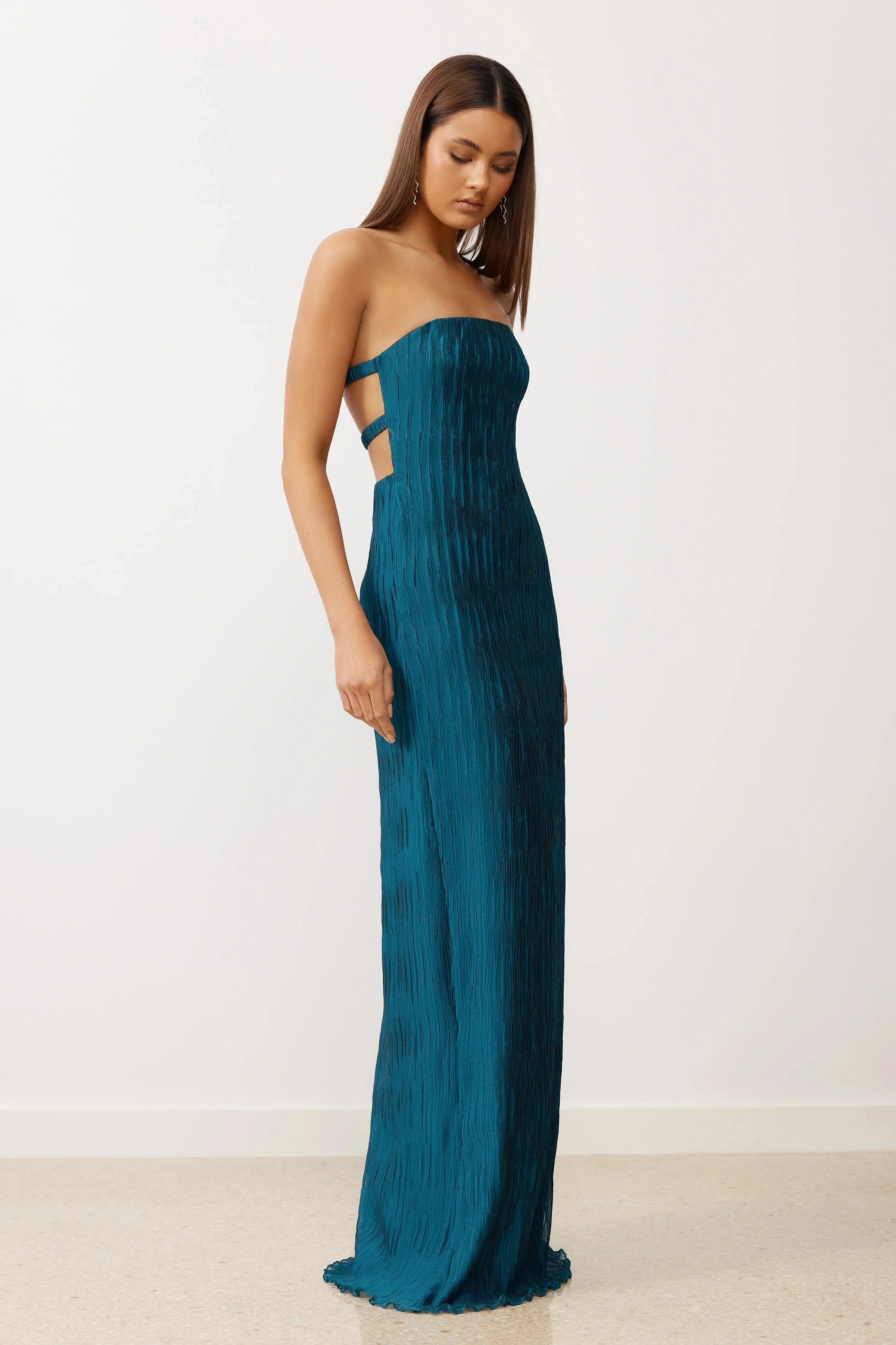 Ula Dress - Teal - Image 3