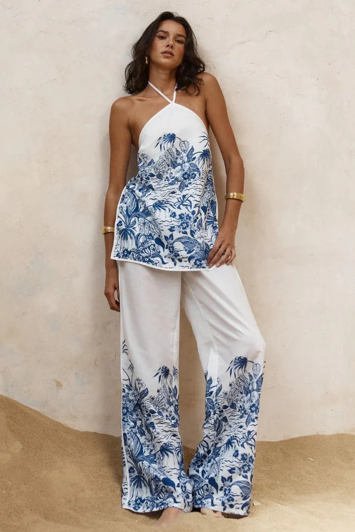 Valence Top - Blue/White - Image 3