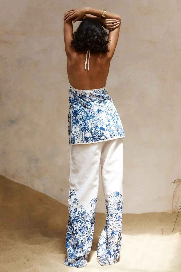 Valence Top - Blue/White - Image 4