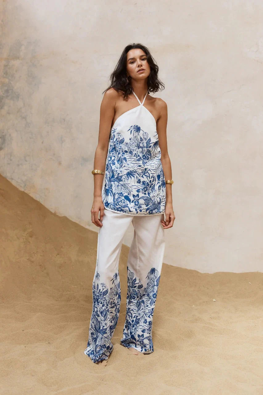 Valence Top - Blue/White - Image 5