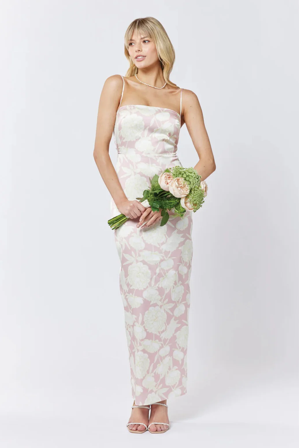 Valeria Floral Dress - Pink - Image 4