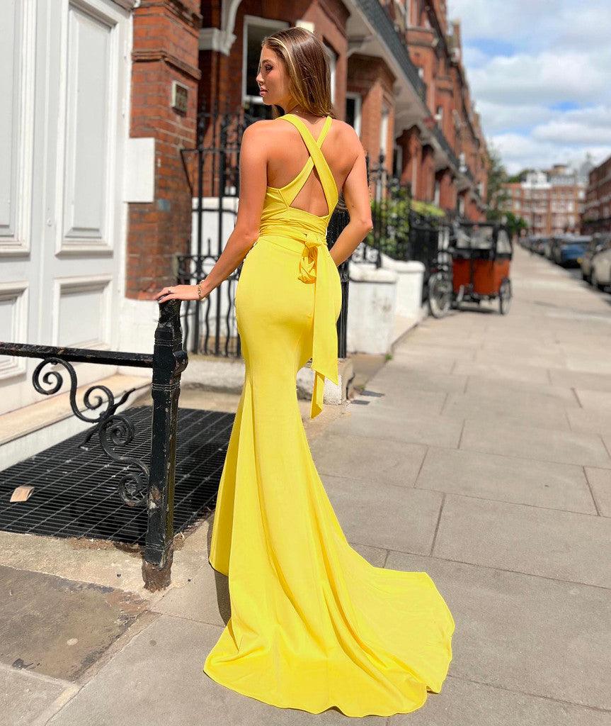 Vanessa Gown - Yellow - Image 4