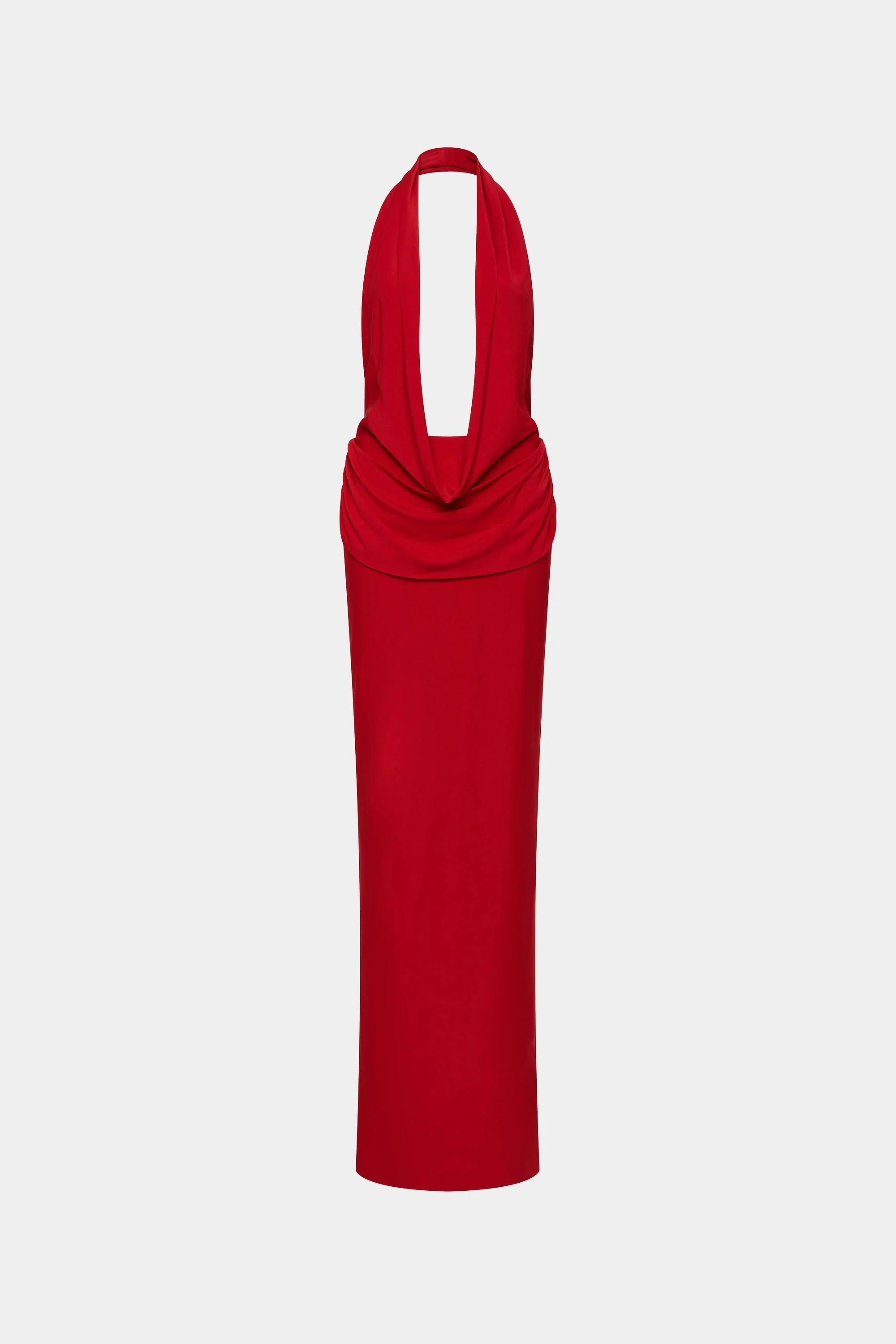 Misha Vanessa Jersey Maxi Dress - Cherry - Image 6
