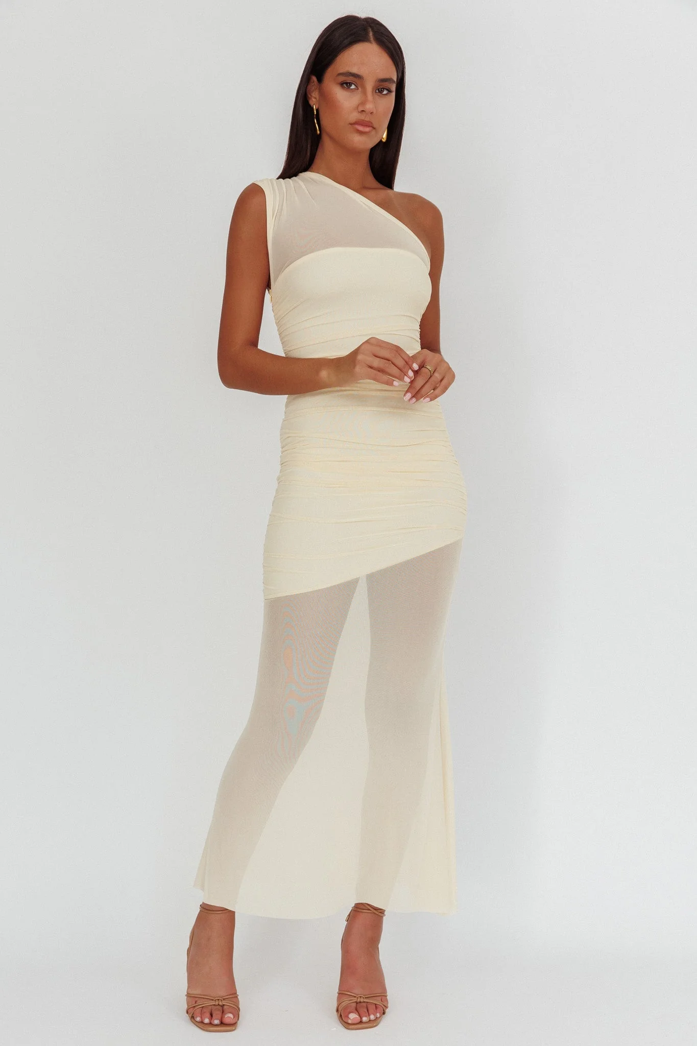 Vanity Maxi Dress - Butter - Image 3