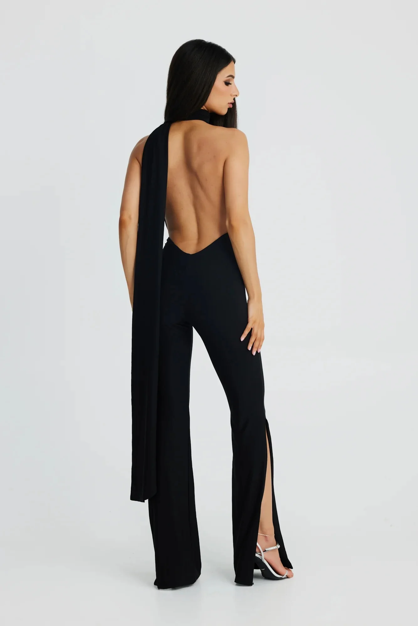 Vera Multi-Way Jumpsuit - Black - Image 11