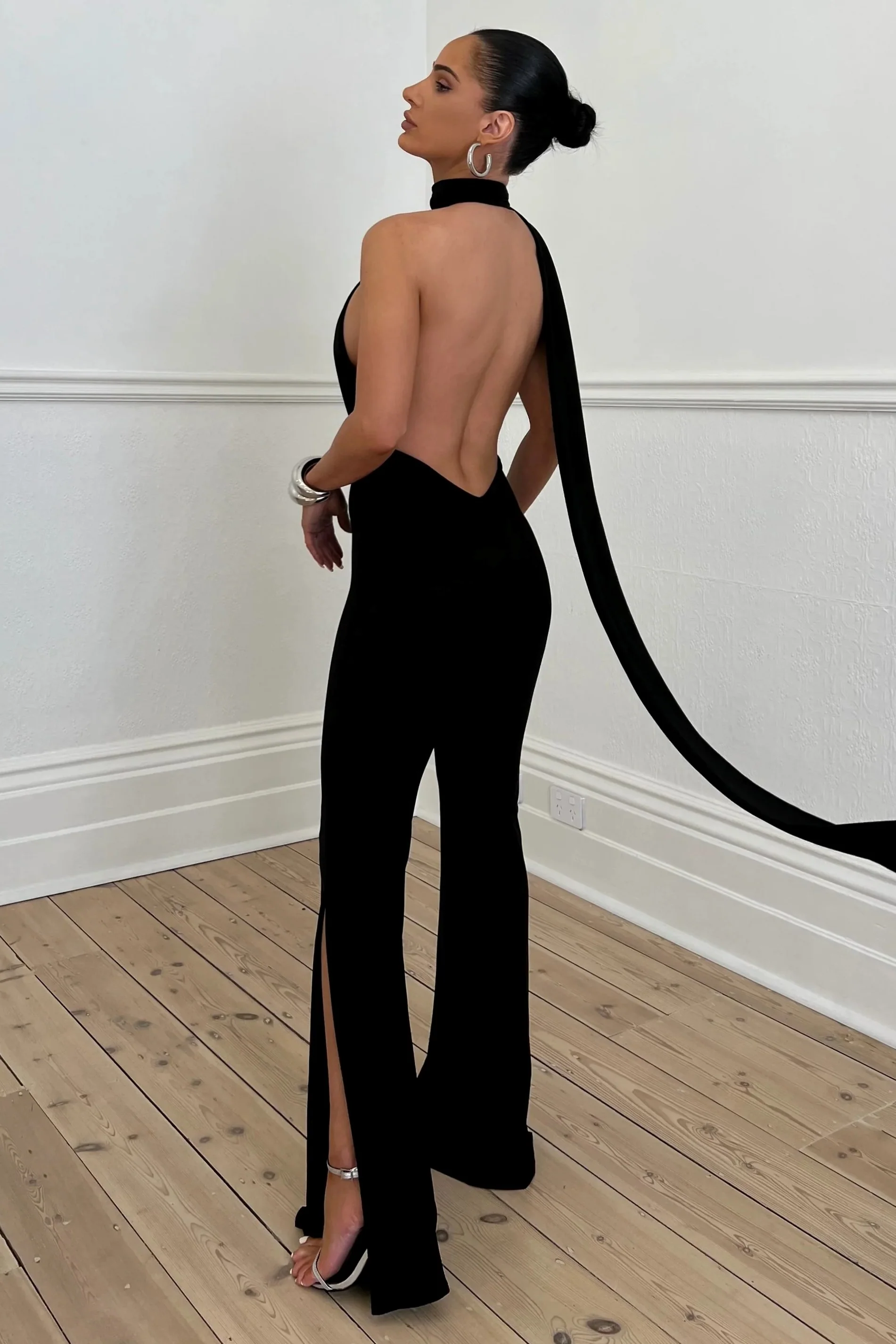 Vera Multi-Way Jumpsuit - Black - Image 2