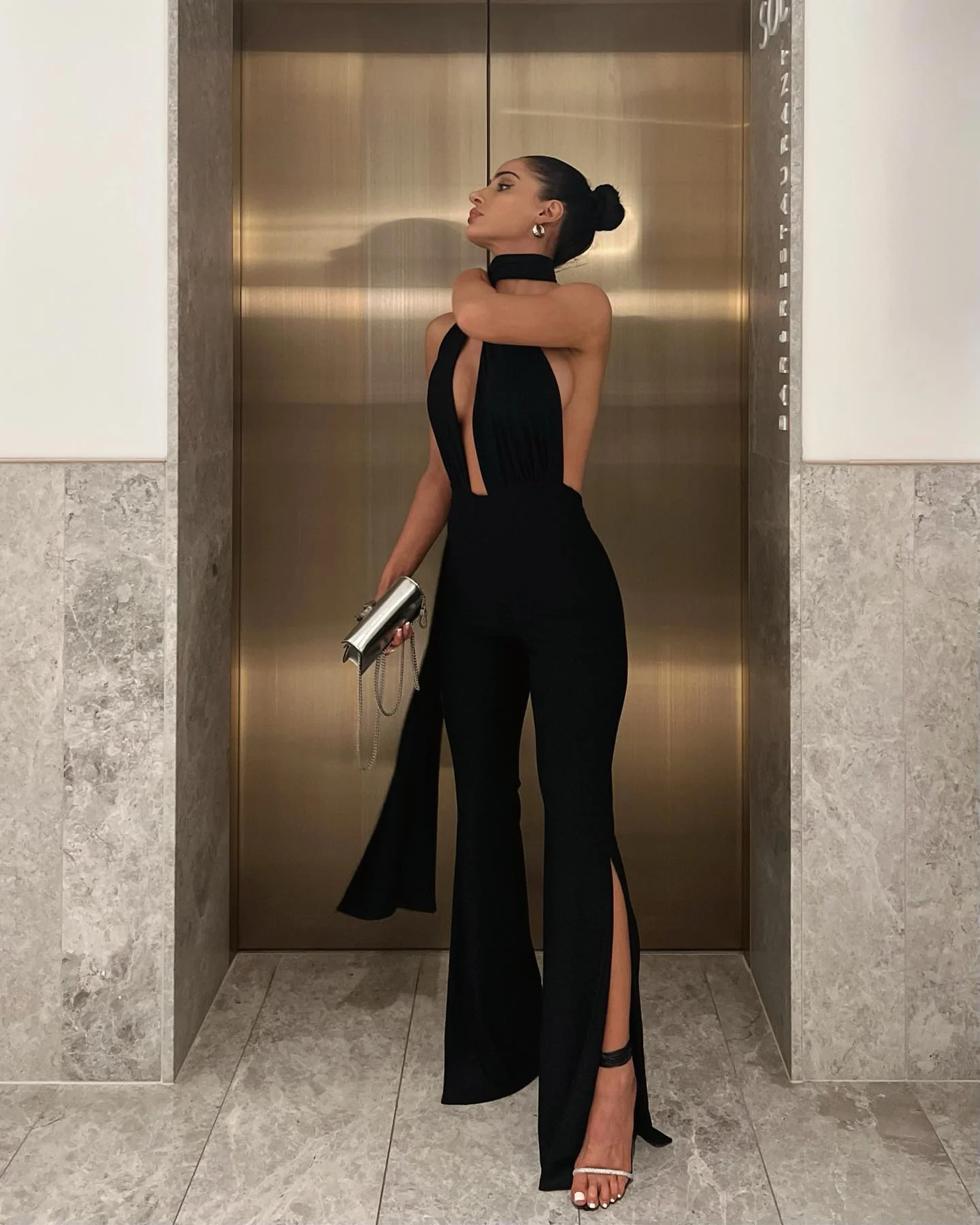Vera Multi-Way Jumpsuit - Black - Image 3