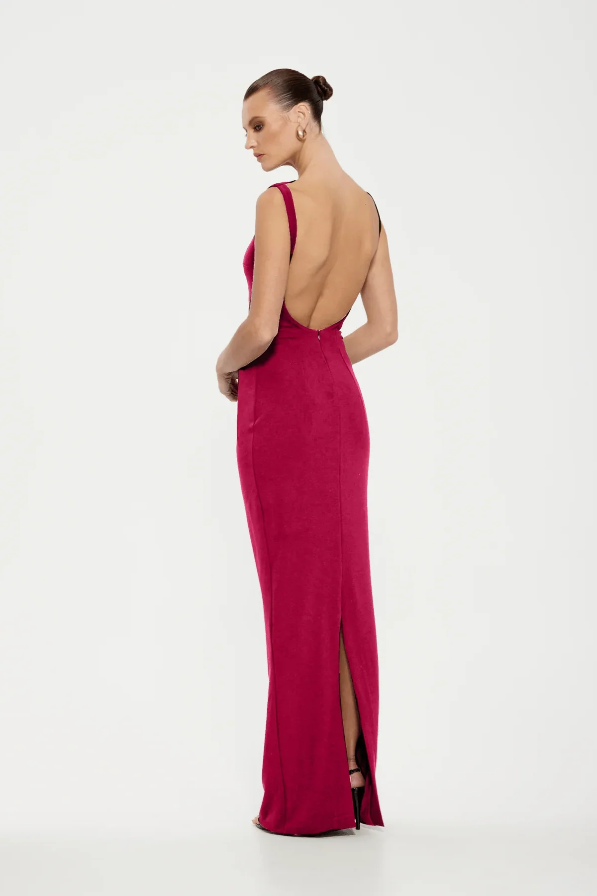 Verona Gown - Raspberry - Image 2