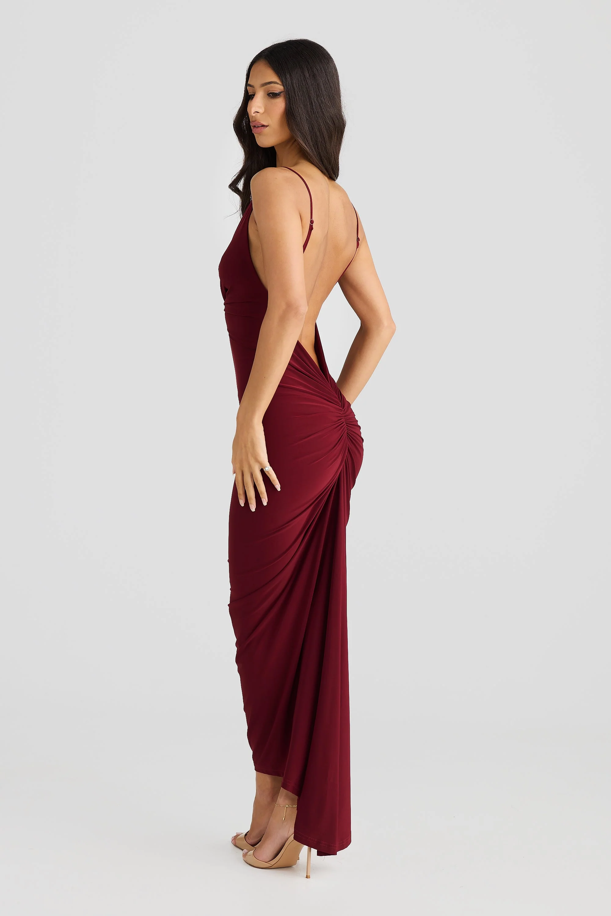Veronica Dress - Shiraz - Image 4