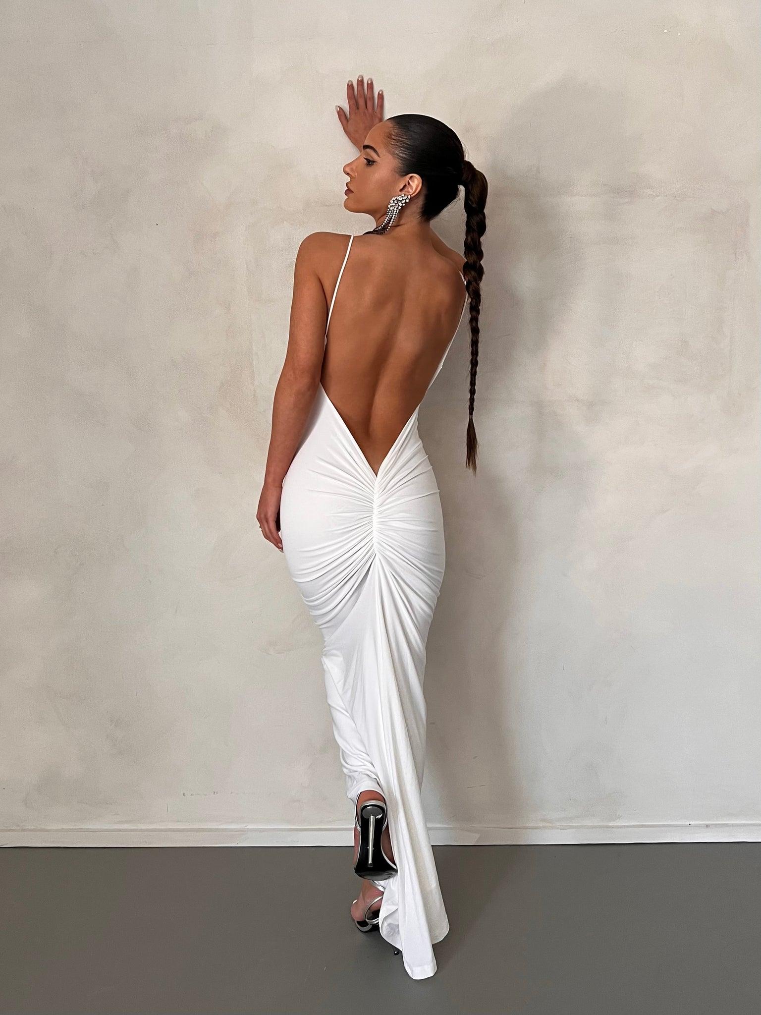 Veronica Dress - White - Image 4