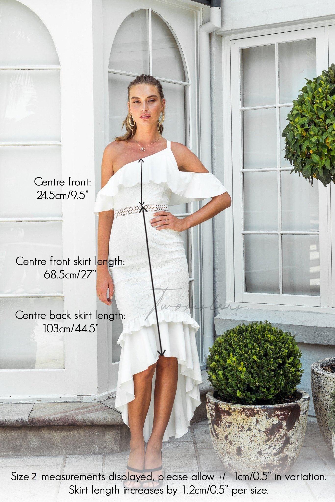 Victoria Dress - White - Image 7