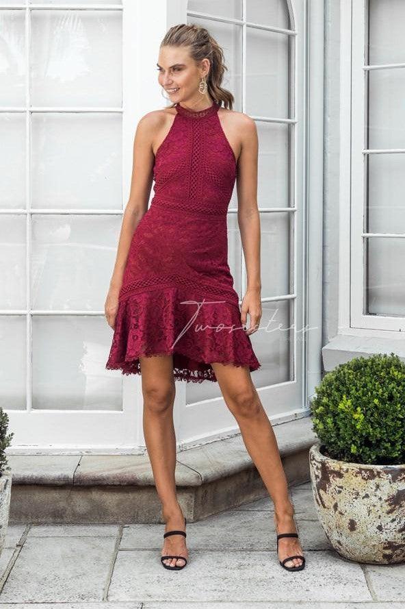 Violet Dress - Red - Image 3