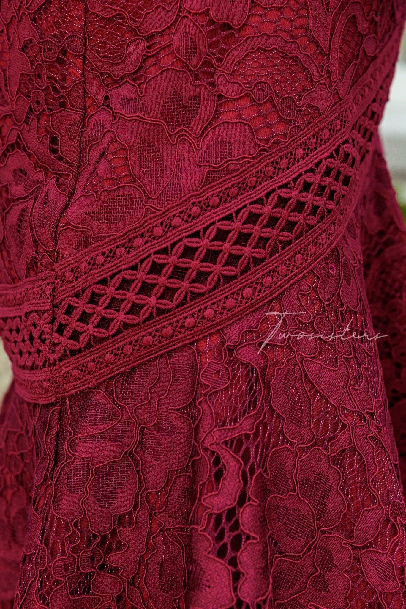 Violet Dress - Red - Image 5
