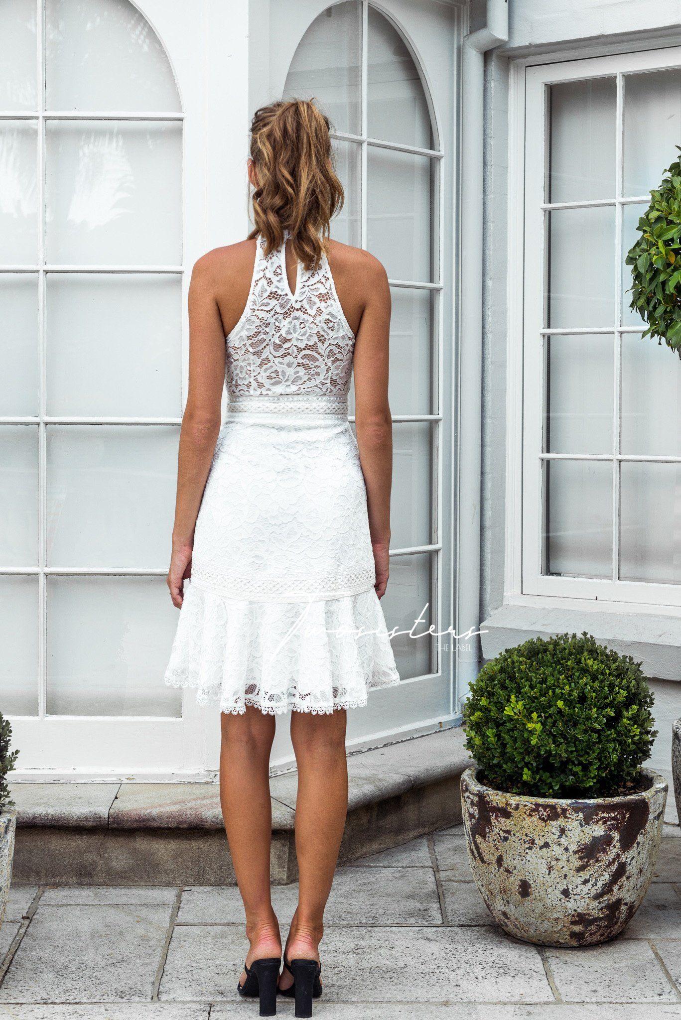 Violet Dress - White - Image 2