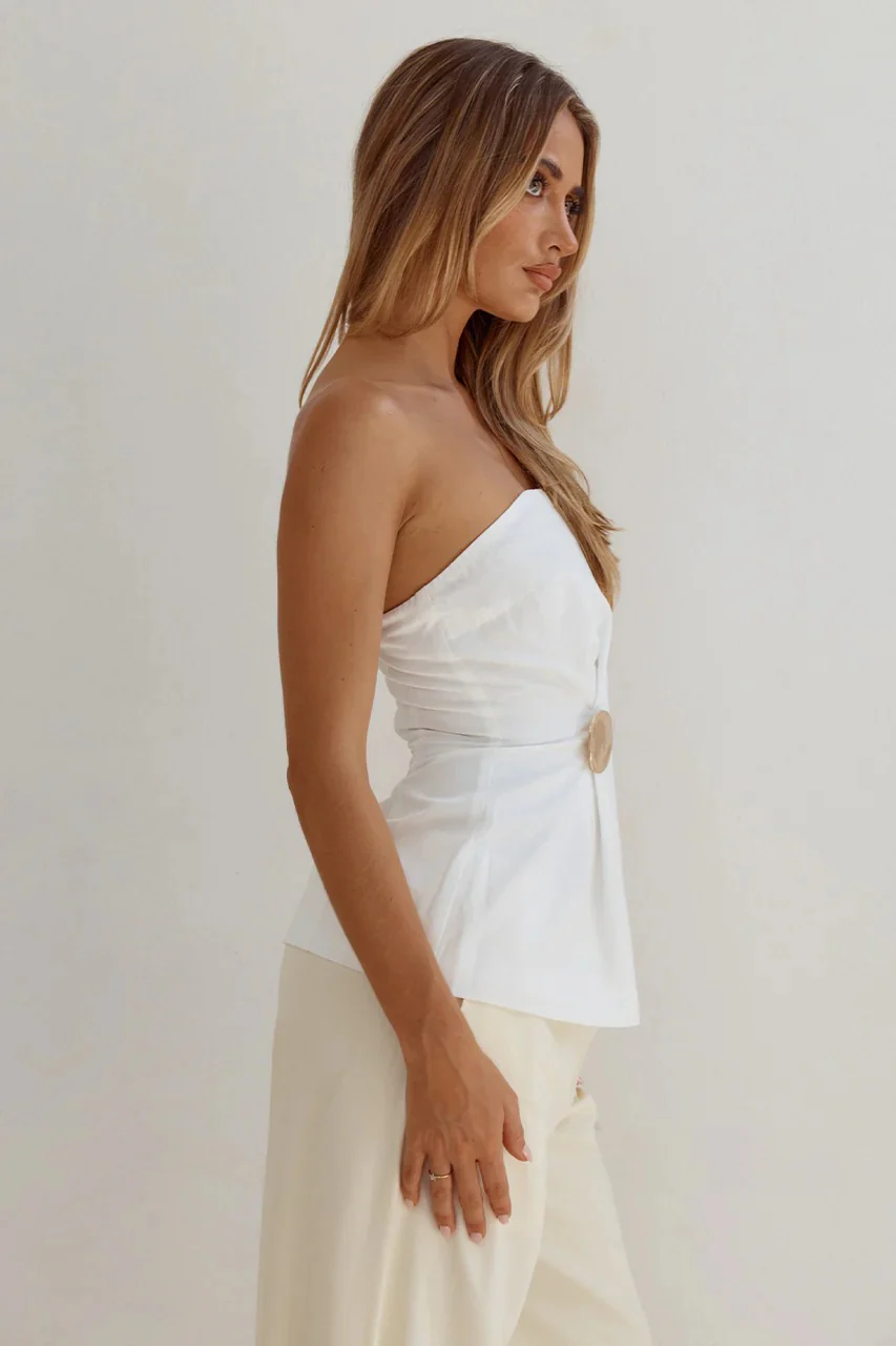 Viviana Top - White - Image 5