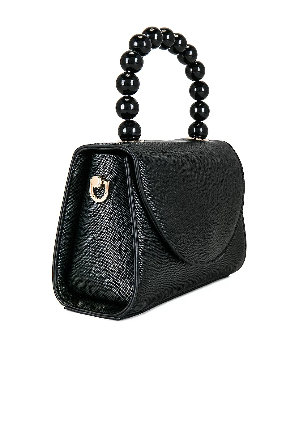 Wendy Acrylic Bead Bag - Black - Image 4