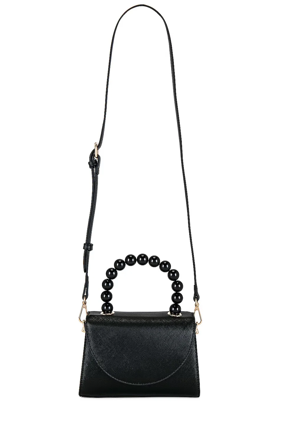 Wendy Acrylic Bead Bag - Black - Image 5
