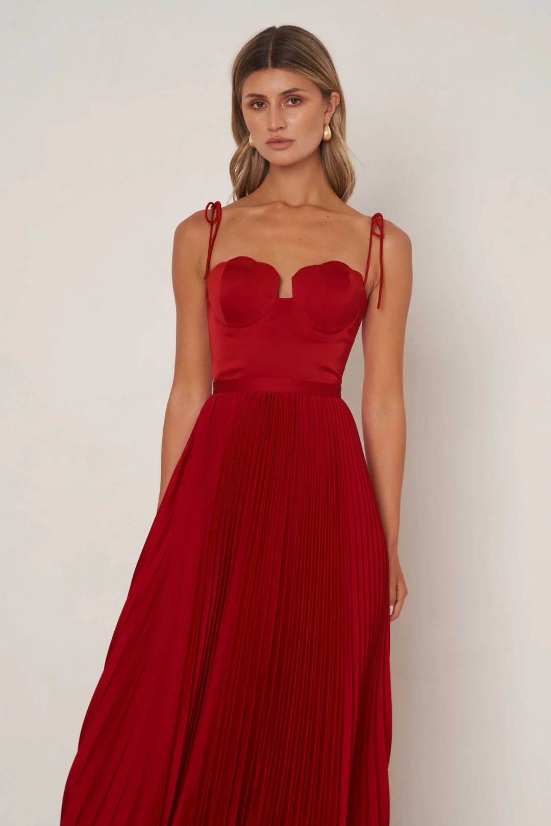 Whitney Dress - Red - Image 3