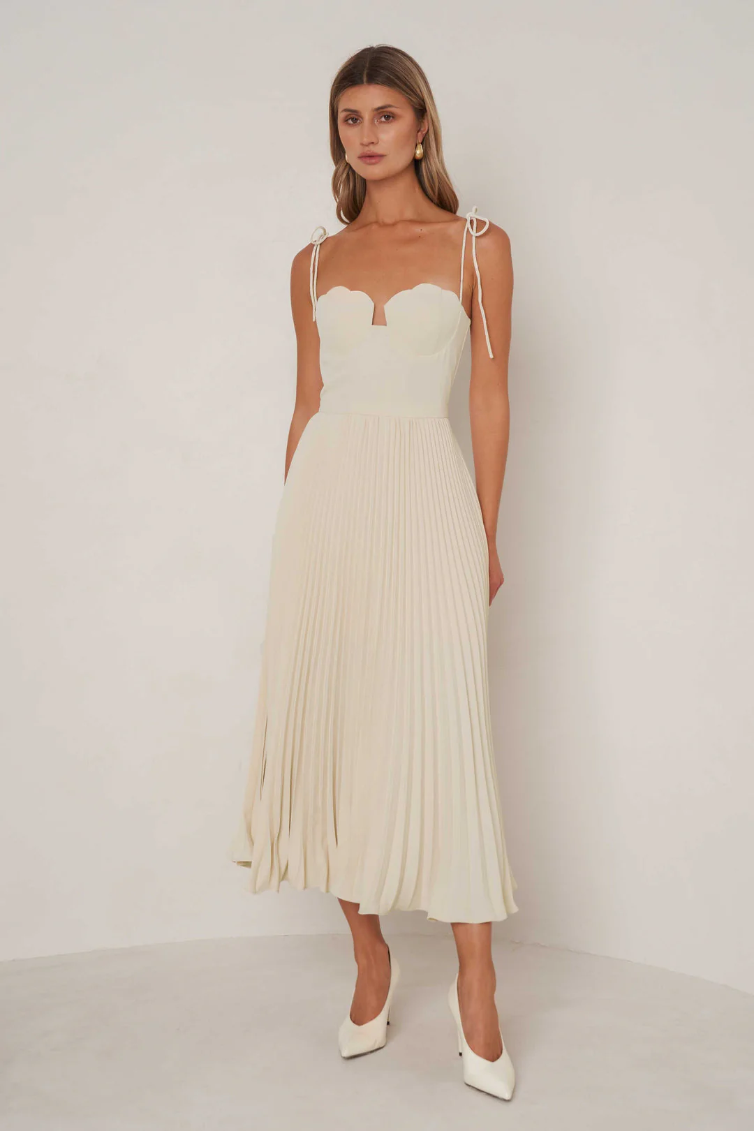 Whitney Dress - Sand - Image 5