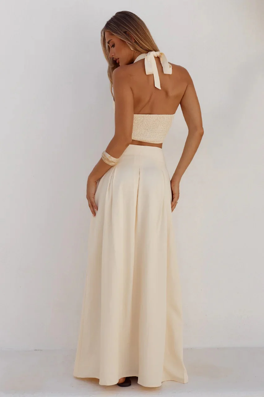 Willow Halter Top - Butter - Image 2