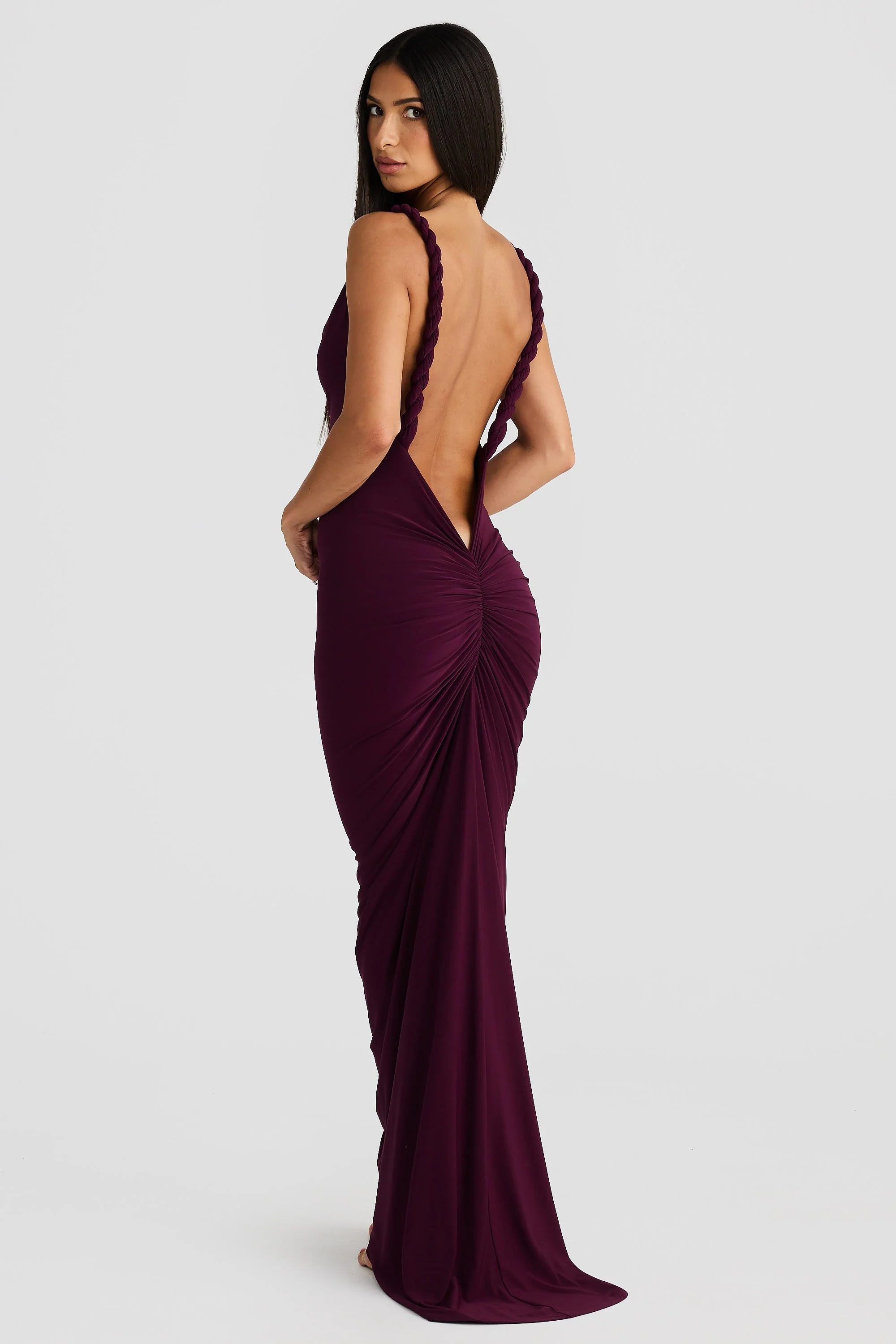 Yelena Gown - Mulberry - Image 2