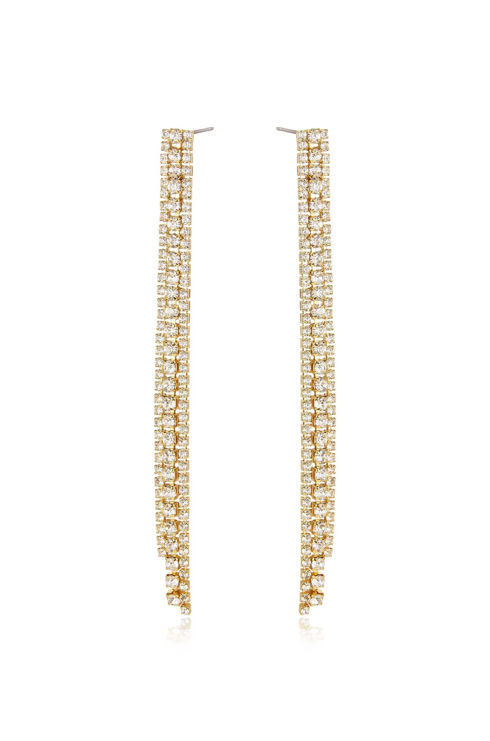 Your Moment Crystal Dangle Earrings - Image 2