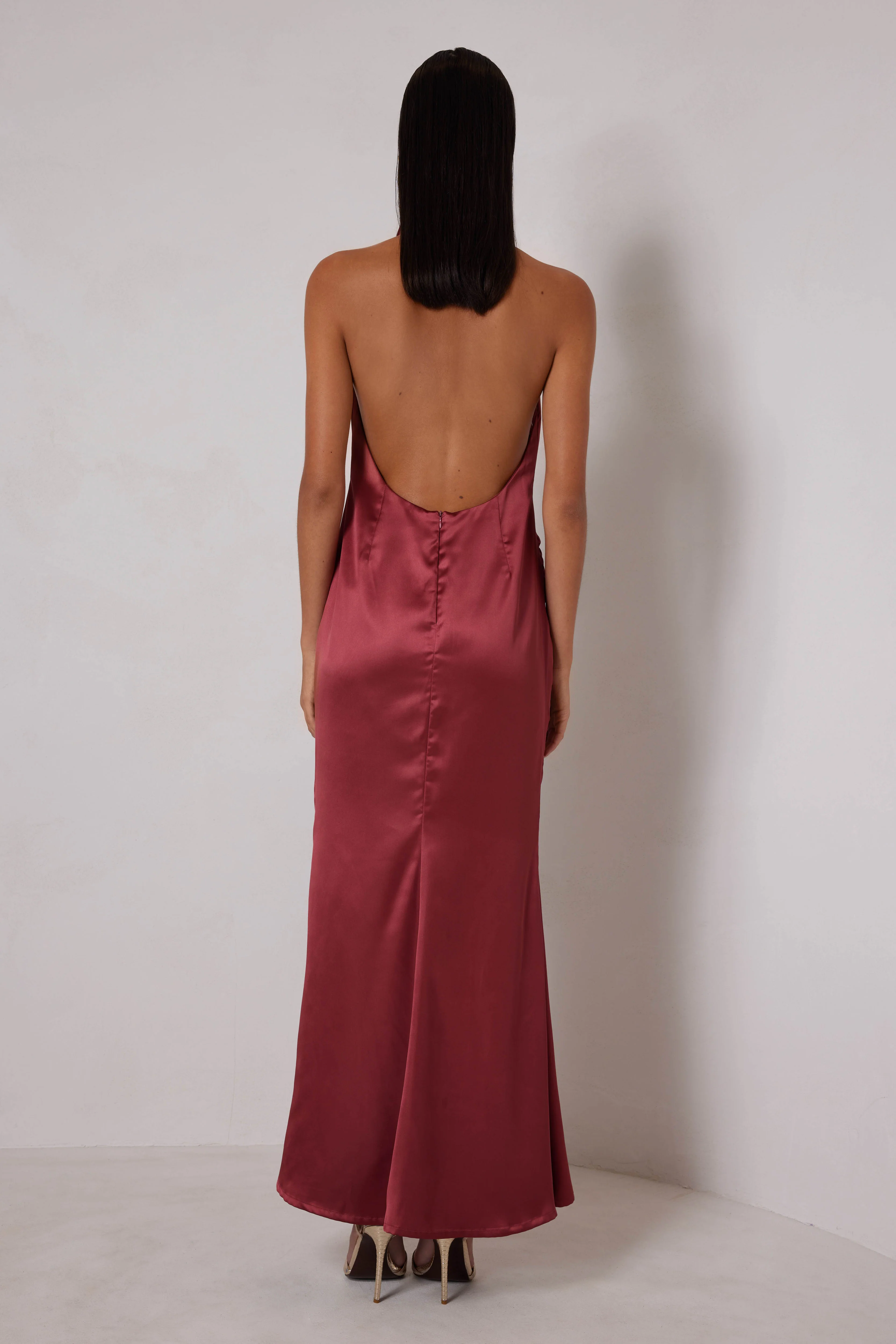 Yvette Dress - Rust - Image 2